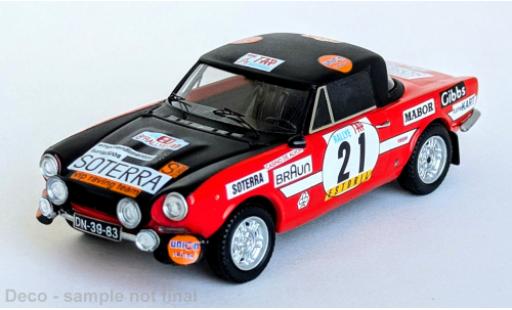 Fiat 124 1/43 Trofeu Sport Spider 1600 TAP Rally 1974 #21 1:43 diecast model cars