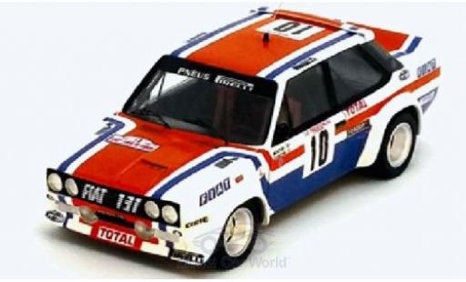 Fiat 131 1/43 Trofeu Abarth No.10 Rallye WM Tour de Corse 1978 M.Mouton/F.Conconi diecast model cars
