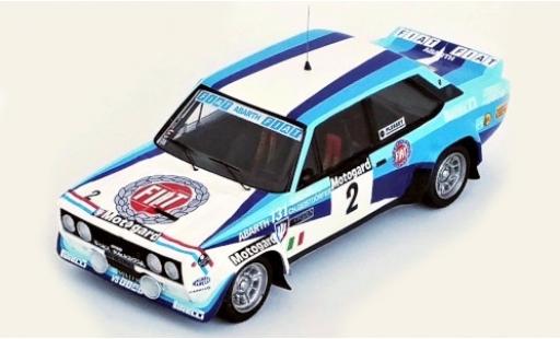 Fiat 131 1/43 Trofeu Abarth No.2 Rallye WM Rallye Neuseeland 1980 W.Röhrl/C.Geistdörfer diecast model cars