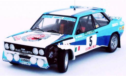 Fiat 131 1/43 Trofeu Abarth No.5 Rallye WM Rally Portugal 1980 damaged W.Röhrl/C.Geistdörfer diecast model cars