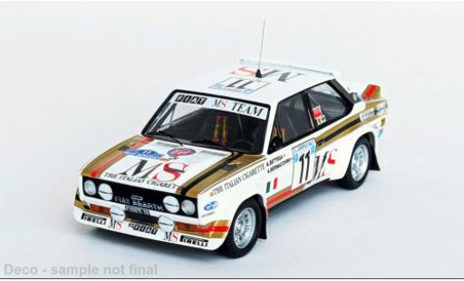 Diecast model cars Fiat 131 1/43 Trofeu Abarth weiss/gold Rally Acropolis 1980 #11 1:43 Fiat 131 1/43 Trofeu Abarth weiss/gold Rally Acropolis 1980 #11 1:43 diecast model cars
