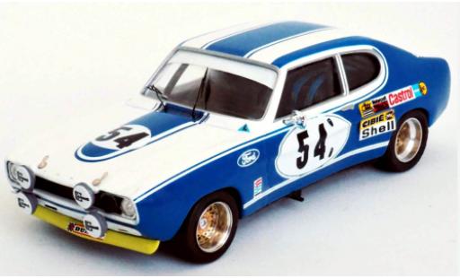 Diecast model cars Ford Capri 1/43 Trofeu MkI 2600 RS No.54 Motor Company Deutschland 24h Le Mans 1972 G.Birrell/C.Bourgoignie Ford Capri 1/43 Trofeu MkI 2600 RS No.54 Motor Company Deutschland 24h Le Mans 1972 G.Birrell/C.Bourgoignie diecast model cars