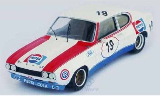 Diecast model cars Ford Capri 1/43 Trofeu MKI RS 2600 No.19 Pepsi 4h Monza 1973 A.R.Gimenez/J.Mesia Ford Capri 1/43 Trofeu MKI RS 2600 No.19 Pepsi 4h Monza 1973 A.R.Gimenez/J.Mesia diecast model cars
