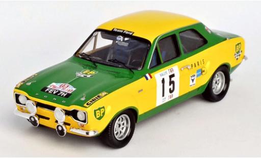 Ford Escort 1/43 Trofeu MK I No.15 BP Rallye WM Rallye Portugal 1970 J.F.Piot/F.Murac diecast model cars