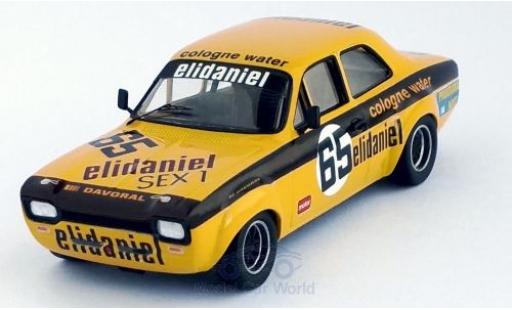 Ford Escort 1/43 Trofeu MK I No.65 Vila do Conde 1977 D.Vidal diecast model cars
