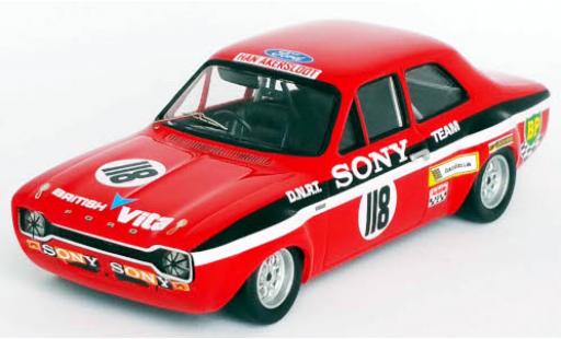 Ford Escort 1/43 Trofeu MK I RHD No.118 Sony Coupes Benelux Zandvoort 1971 Y.Fontaine diecast model cars