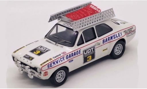 Ford Escort 1/43 Trofeu MK I RHD No.3 World Cup Rally 1974 E.Jackson/R.Bean diecast model cars