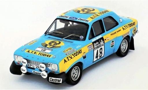 Ford Escort 1/43 Trofeu MK I RS 1600 RHD No.48 RAC Rallye 1973 R.Brookes/J.Brown diecast model cars