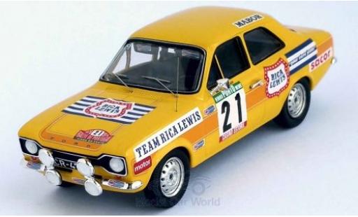 Ford Escort 1/43 Trofeu MK I RS 2000 No.21 Team Rica Lewis Rallye WM Rally Portugal 1976 G.Salvi/P.de Almeida diecast model cars