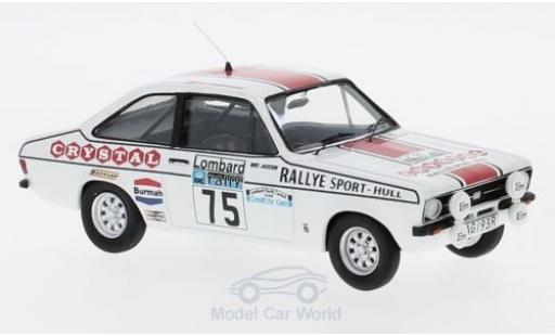 Ford Escort 1/43 Trofeu MK II 1600 RHD No.75 Crystal Rallye WM RAC Rallye 1977 M.Jackson/S.Howard diecast model cars