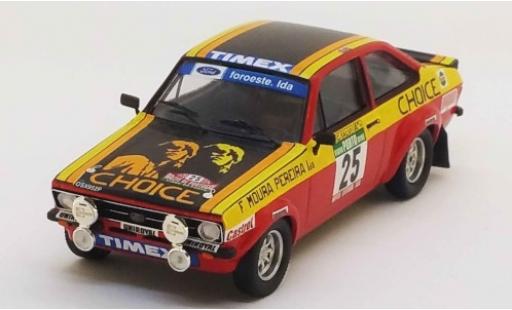 Ford Escort 1/43 Trofeu MK II No.25 Choice Rallye WM Rally Portugal 1978 G.Salvi/Z.Matriculas diecast model cars