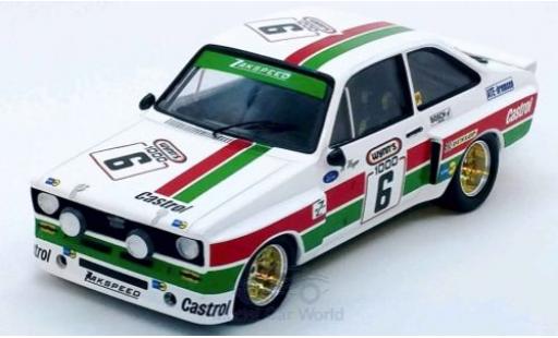 Ford Escort 1/43 Trofeu MK II No.6 Zakspeed Castrol 1000 Km Kyalami 1975 H.Heyer/J.Mass/P.Hennige diecast model cars