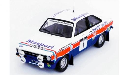 Ford Escort 1/43 Trofeu MK II RS 1800 No.1 Masport Rallye WM Rallye New Zealand 1978 R.Brookes/C.Porter diecast model cars
