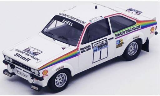 Ford Escort 1/43 Trofeu MK II RS 1800 No.1 Rallye WM RAC Rallye 1976 T.Makinen/H.Liddon diecast model cars