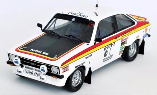 Ford Escort 1/43 Trofeu Mk II RS 1800 No.1 Southern Cross Rally 1976 T.Mäkinen/H.Liddon diecast model cars