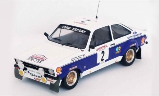 Ford Escort 1/43 Trofeu MK II RS 1800 No.2 Motorsport Rallye WM Tour de Corse 1977 J-P.Nicolas/V.Laverne diecast model cars