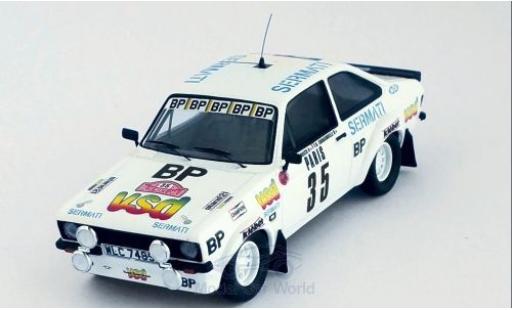 Ford Escort 1981 1/43 Trofeu MK II RS 1800 No.35 vsd Rallye WM Rallye Monte Carlo 1981 D.Snobeck/D.Emmanuelli diecast model cars