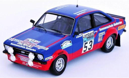 Ford Escort 1/43 Trofeu Mk II RS 1800 No.53 Sonnenschein Batterien Rallye WM RAC Rallye 1977 R.Hainbach/P.Linzen diecast model cars