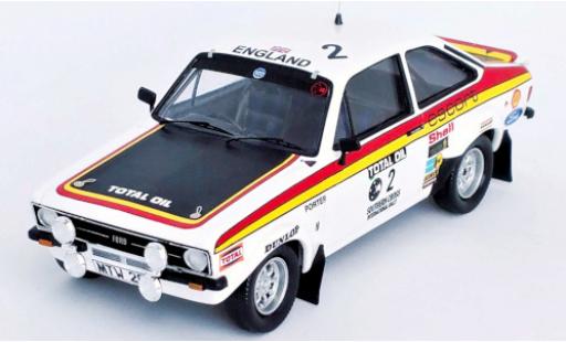 Ford Escort 1/43 Trofeu Mk II RS 1800 RHD No.2 Southern Cross Rally 1976 R.Clark/H.Porter diecast model cars