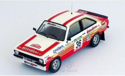 Ford Escort 1/43 Trofeu MK II RS 2000 No.36 Rallye WM Rallye Portugal 1982 R.Souto/E.Cid diecast model cars