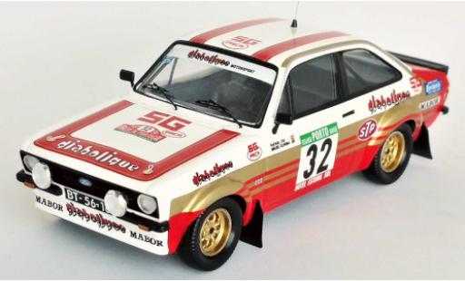 Ford Escort 1/43 Trofeu MK II RS No.32 Diabolique Rallye WM Rallye Portugal 1981 R.Cid/M.Oliveira diecast model cars