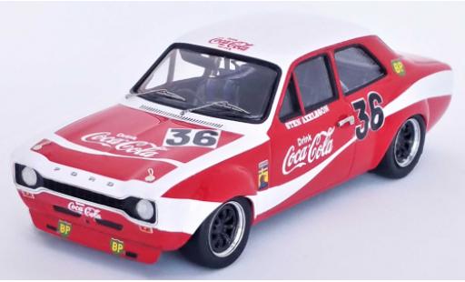 Ford Escort 1/43 Trofeu MK1 No.36 Mantorp Park 1972 S.Axelsson diecast model cars