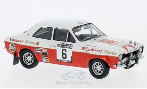 Ford Escort 1/43 Trofeu MK1 No.6 Embassy RAC Rallye 1971 R.Clark/J.Porter diecast model cars