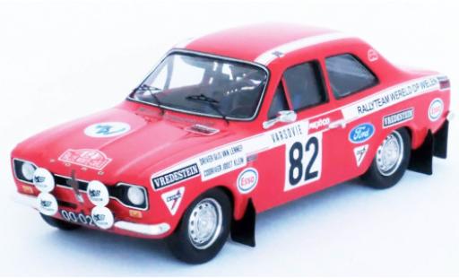 Ford Escort 1/43 Trofeu MkI No.82 Rallyteam Wereld Op Wielen Rally Monte Carlo 1972 G.van Lennep/J.Klein diecast model cars