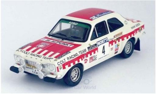 Ford Escort 1/43 Trofeu MKI RS 1600 No.4 Colt Racing Team Rallye WM 1000 Lakes Rallye 1973 T.Makinen/H.Liddon diecast model cars
