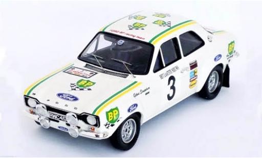 Ford Escort 1/43 Trofeu MkI RS2000 No.3 BP Racing Team BP Rally Ypern 1972 G.Staepelaere/A.Aerts diecast model cars