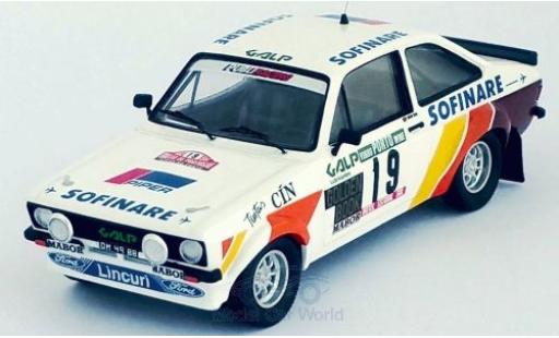 Ford Escort 1/43 Trofeu MKII No.19 Rallye WM Rally Portugal 1982 M.Silva/R.Bevilacqua diecast model cars