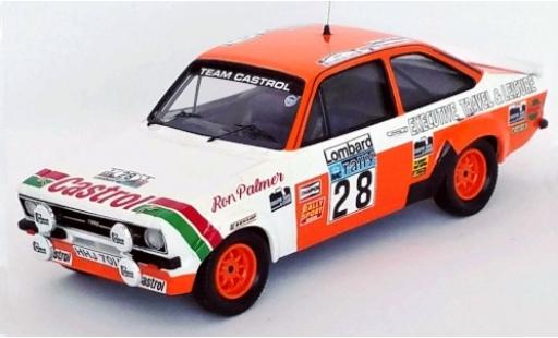 Ford Escort 1/43 Trofeu MkII RHD No.28 Team Castrol Castrol RAC Rally 1978 M.Wilson/R.Palmer diecast model cars