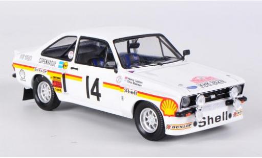 Ford Escort 1/43 Trofeu MKII RS 1800 No.14 S Rally Monte Carlo 1976 T.Makinen/H.Liddon diecast model cars