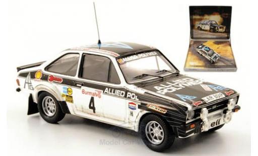 Ford Escort MKI 1/43 Trofeu MKII RS 1800 No.4 Allied Polymer RAC Rallye 1976 British Rallye Legends A.Vatanen diecast model cars