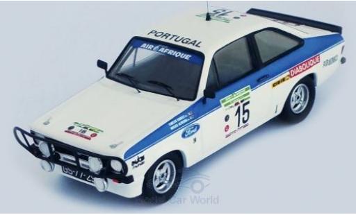 Ford Escort 1/43 Trofeu MKII RS 2000 No.15 Rallye WM Rallye Bandama 1979 C.Torres/M.Oliveira diecast model cars