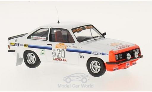 Ford Escort MKI 1/43 Trofeu MKII RS 2000 No.20 Rallye WM Rallye San Remo 1979 A.Presotto/M.Sghedoni diecast model cars