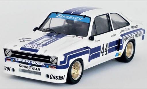 Ford Escort 1/43 Trofeu MKII RS No.44 Zakspeed Europa Möbel DRM Norisring 1976 K.Ludwig diecast model cars