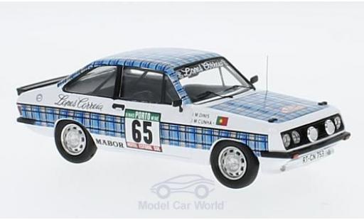 Ford Escort S2000 1/43 Trofeu MKII RS2000 No.65 Lopes Correia Rallye WM Rallye Portugal 1978 J.M.Cunha/J.M.Diniz diecast model cars