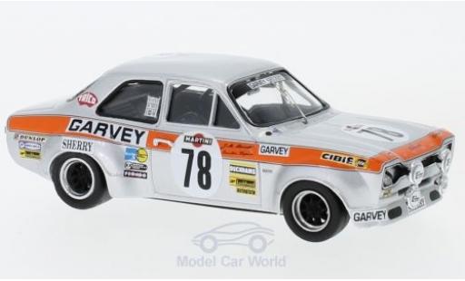 Ford Escort 1/43 Trofeu RS 1600 RHD No.78 24h Spa 1973 R.Barrios/E.Zapico/J.Uriarte diecast model cars