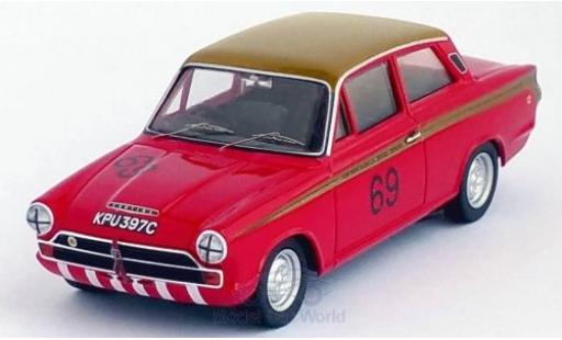 Ford Lotus 1/43 Trofeu Cortina RHD No.69 Alan Mann Racing Coupes de Belgique 1965 J.Ickx diecast model cars
