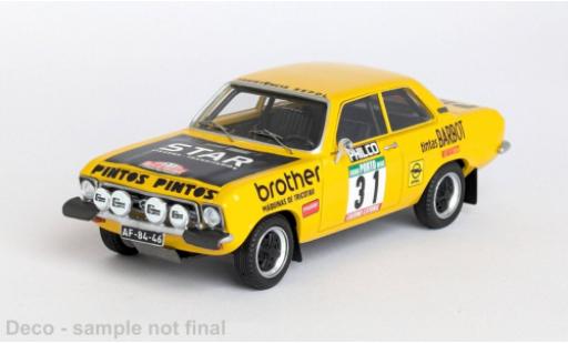 Diecast model cars Opel Ascona 1/43 Trofeu Rally Portugal 1976 #31 1:43 Opel Ascona 1/43 Trofeu Rally Portugal 1976 #31 1:43 diecast model cars