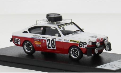 Diecast model cars Opel Kadett 1/43 Trofeu GT/E Rally Monte Carlo 1977 #28 1:43 Opel Kadett 1/43 Trofeu GT/E Rally Monte Carlo 1977 #28 1:43 diecast model cars
