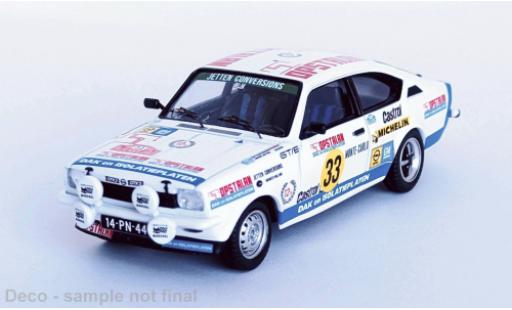 Diecast model cars Opel Kadett 1/43 Trofeu GT/E Rally Monte Carlo 1978 #33 1:43 Opel Kadett 1/43 Trofeu GT/E Rally Monte Carlo 1978 #33 1:43 diecast model cars