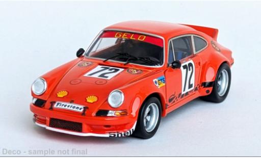 Diecast model cars Porsche 930 RSR 1/43 Trofeu 911 Carrera orange 24h Le Mans 1974 #72 1:43 Porsche 930 RSR 1/43 Trofeu 911 Carrera orange 24h Le Mans 1974 #72 1:43 diecast model cars