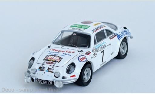 Alpine A110 1/43 Trofeu Renault Rally Ypres 1973 #7 1:43 diecast model cars