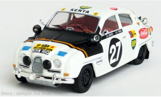 Saab 96 1/43 Trofeu East African Safari Rally 14 #27 1:43 diecast model cars