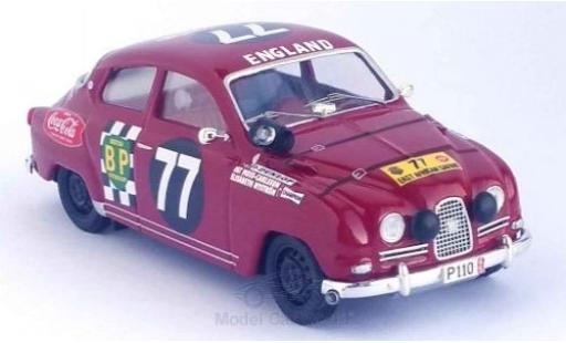 Saab 96 1/43 Trofeu No.77 East African Safari Rally 15 P.Moss/E.Nystrom diecast model cars