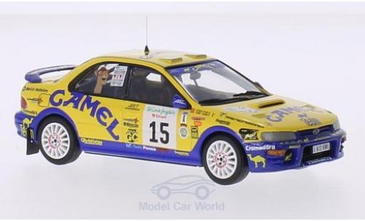 Diecast model cars Subaru Impreza 555 1/43 Trofeu 555 No.15 Camel Rallye El Corte Ingles 1997 T.Ponce/S.Garcia Subaru Impreza 555 1/43 Trofeu 555 No.15 Camel Rallye El Corte Ingles 1997 T.Ponce/S.Garcia diecast model cars
