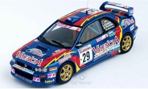 Diecast model cars Subaru Impreza 1/43 Trofeu WRC No.29 Valencia Rallye WM Rallye San Remo 1999 L.Climent/A.Romani Subaru Impreza 1/43 Trofeu WRC No.29 Valencia Rallye WM Rallye San Remo 1999 L.Climent/A.Romani diecast model cars
