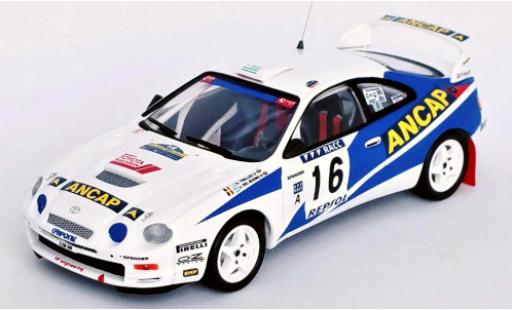 Toyota Celica 1/43 Trofeu GT Four No.16 Ancap Rally WM Rally Catalunya 1995 G.Trelles/J.Del Buono diecast model cars